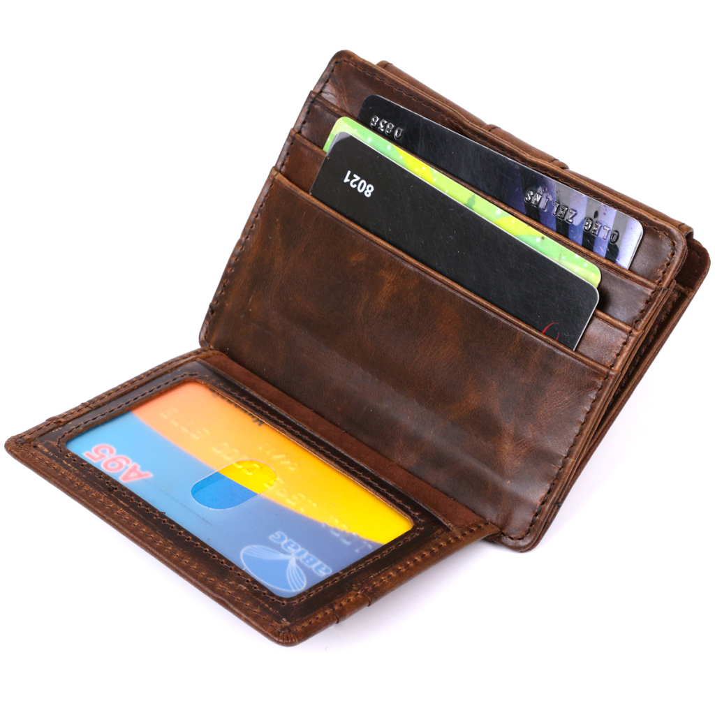 Гаманець Vintage Шкіряний Коричневий (20485) - зображення 5