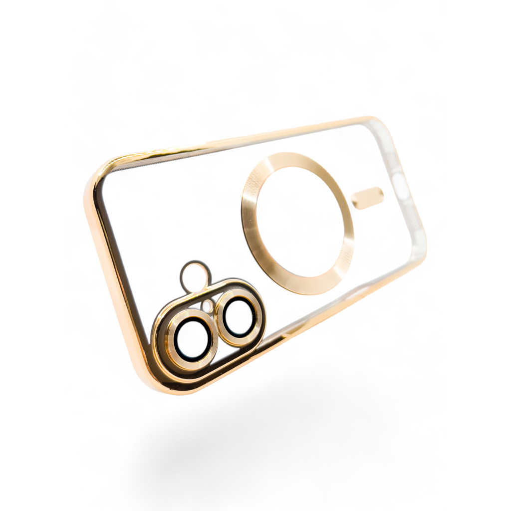 Чохол до мобільного телефона BeCover TPU Chrome Case (MagSafe) для Apple iPhone 16 Plus Gold (712076) - зображення 3