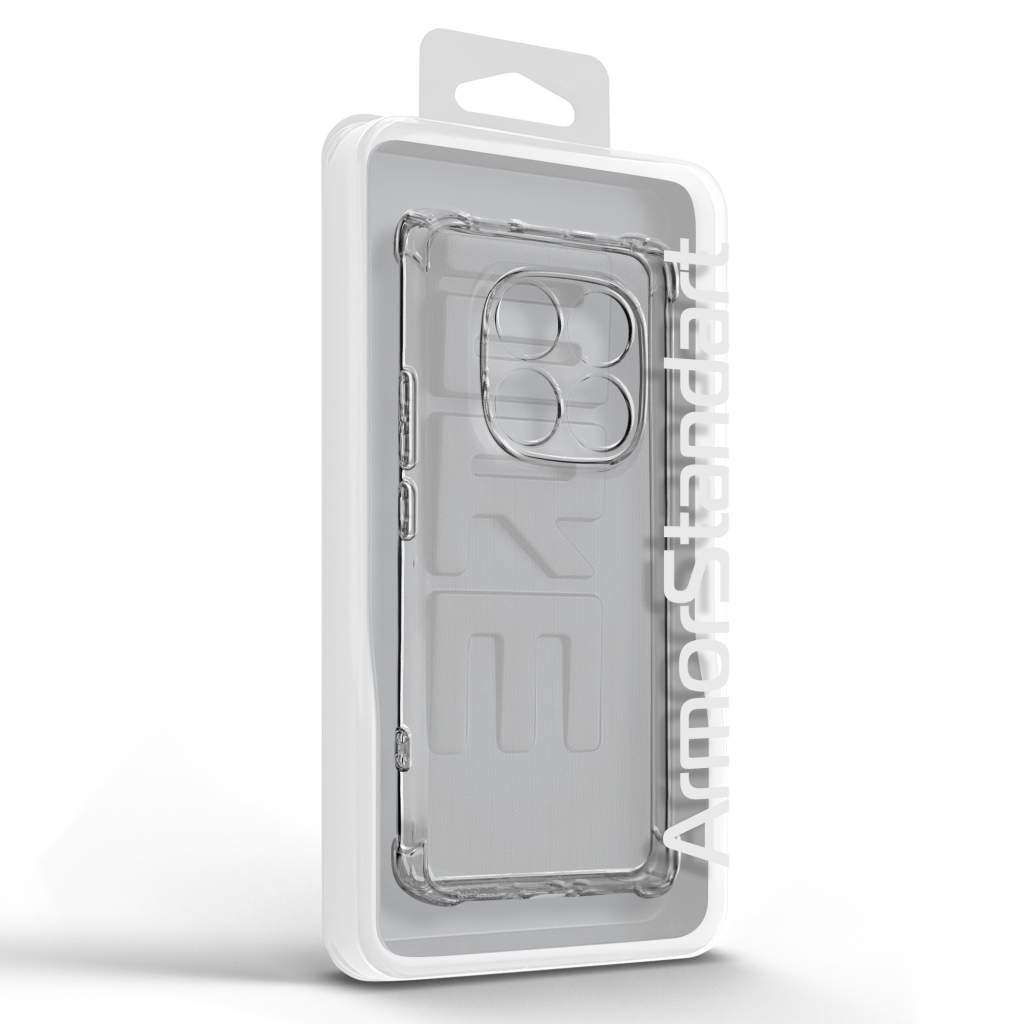 Чохол до мобільного телефона Armorstandart Air Force Xiaomi Redmi Note 14 Pro 4G / Note 14 Pro 5G Camera cover Clear (ARM79705) - зображення 6