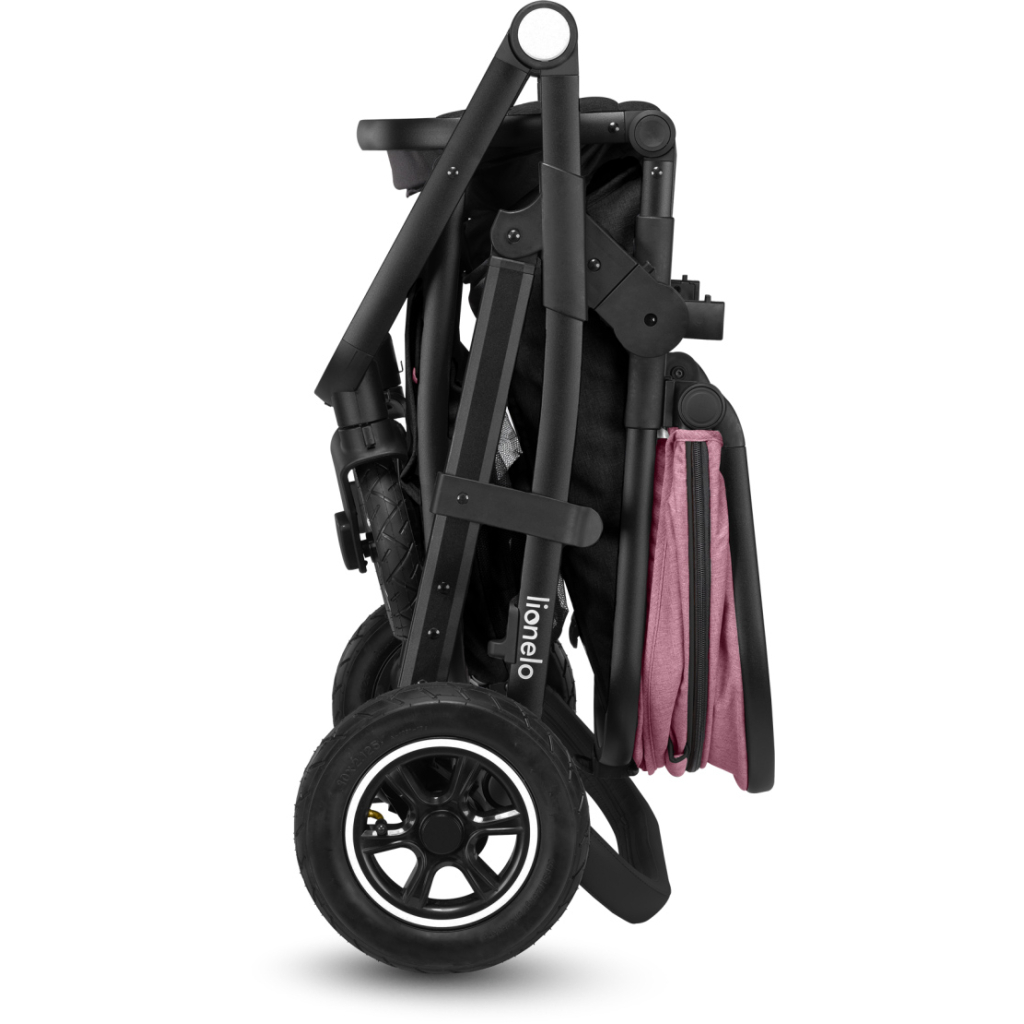 Коляска Lionelo 2 в 1 Amber Pink Rose (LO-AMBER PINK ROSE (2in1)) - зображення 9