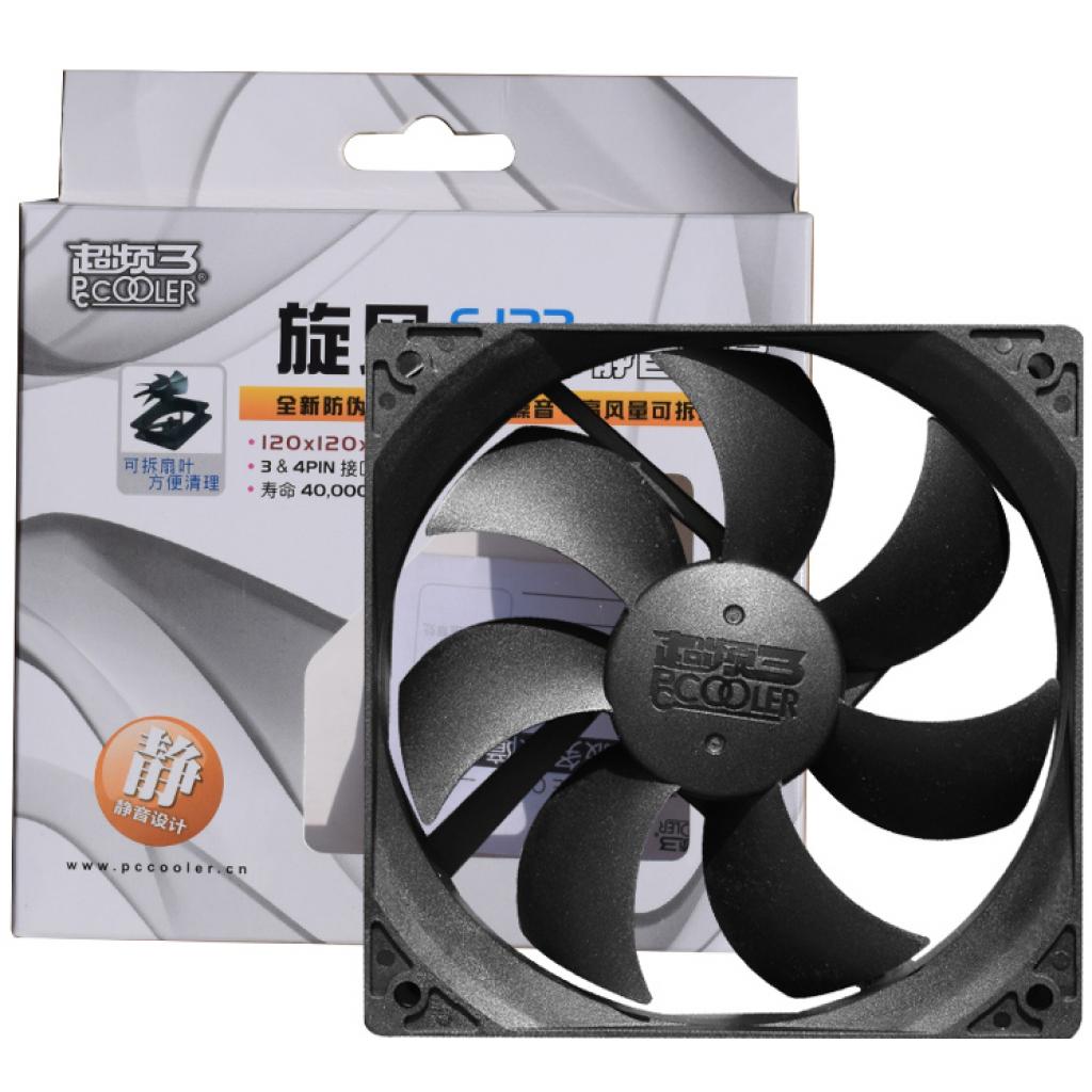 Кулер до корпусу PcCooler F122 BLACK - зображення 6