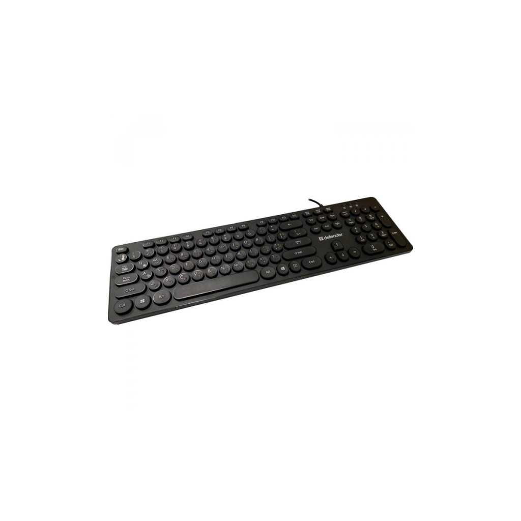 Клавіатура Defender Accord KM USB UA Black (450250) - зображення 3