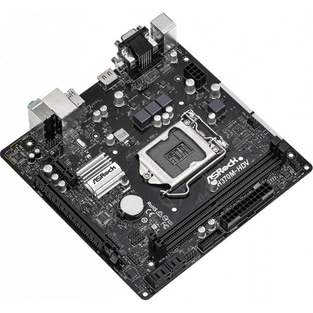 Материнська плата ASRock H370M-HDV - зображення 4