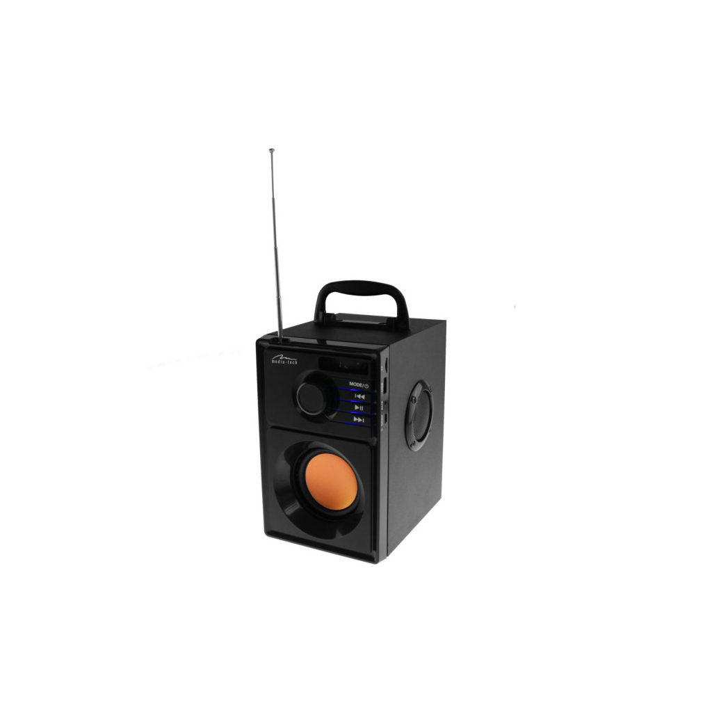 Акустична система Media-Tech Boombox BT 15W Black (MT3145_V2) - зображення 4