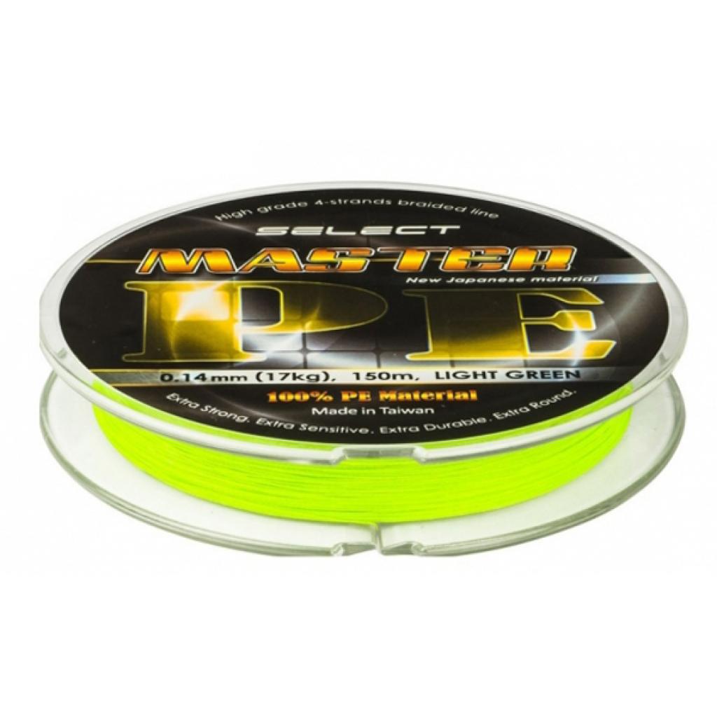 Шнур Select Master PE 150m салатовый 0.08мм 11кг (1870.01.50) - изображение 2