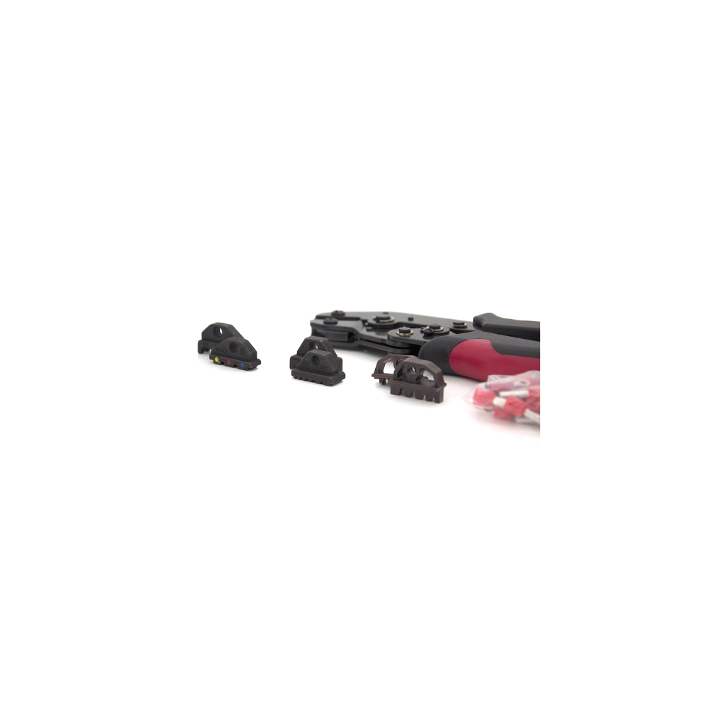 Затиск для клем CINLINELE Black-red + насадки 06 -0.5-6mm2, 02С -0.5-2.5mm2, 06WF -0.25-6mm2 (Cinlin-06-02C-06WF) - зображення 7