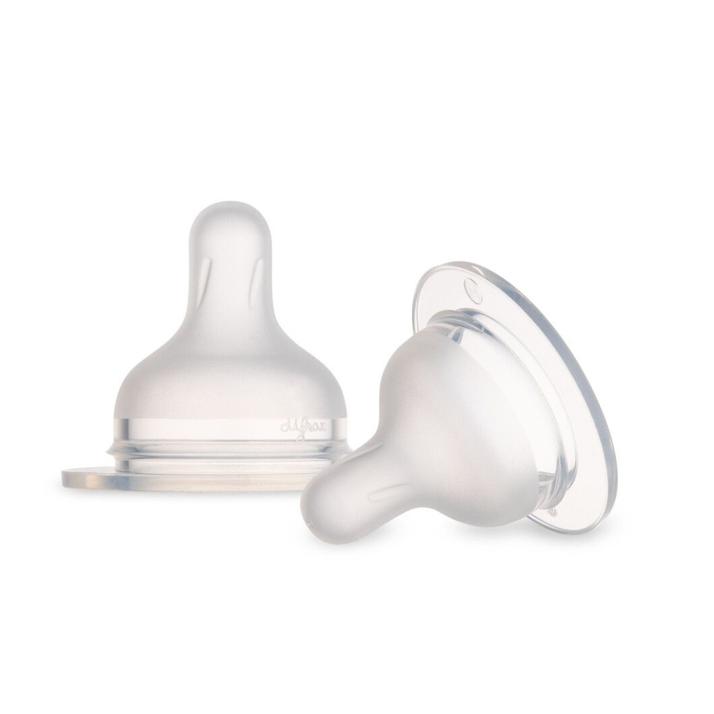 Соска Canpol babies силіконова до пляшечки S-Shape M (повільна) 2 шт (59/892) - зображення 1