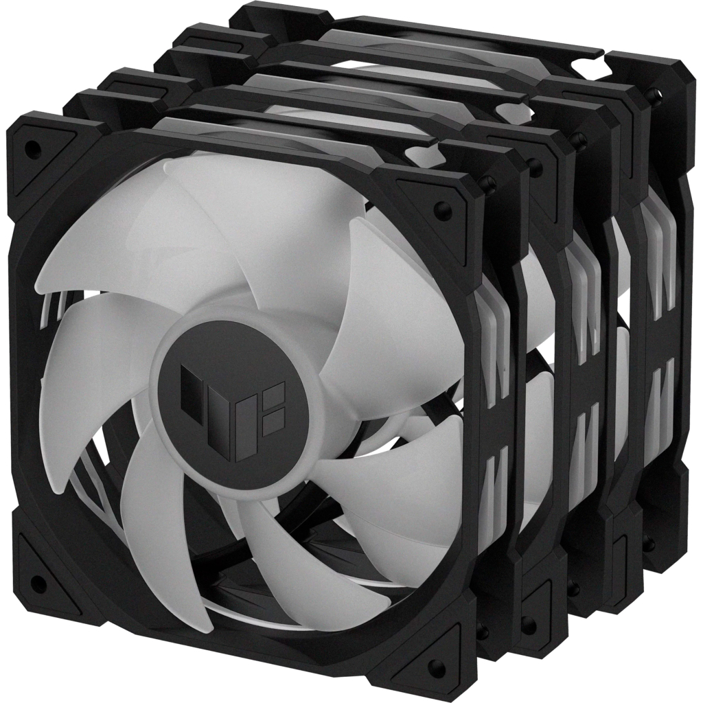Кулер до корпусу ASUS TUF GAMING TR120 FAN ARGB BLACK 3IN1 (90DA0090-B09020) - изображение 10