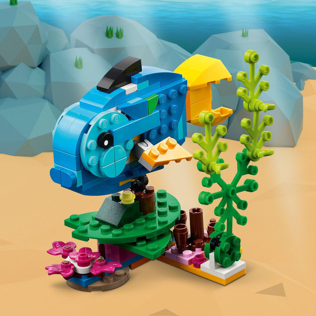 Конструктор LEGO Creator Екзотичний папуга 253 деталі (31136) - зображення 4