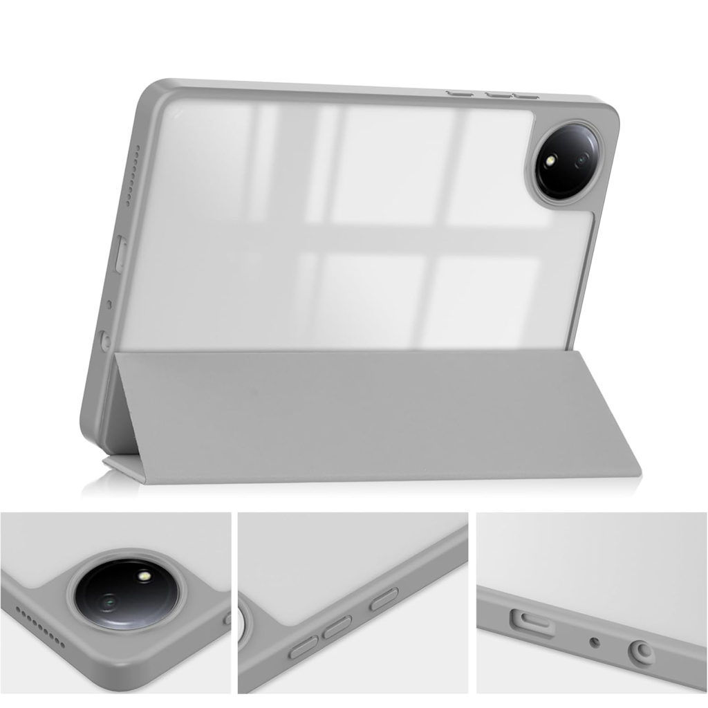 Чохол до планшета BeCover Soft Edge TPU Xiaomi Redmi Pad SE 8.7" Gray (712568) - зображення 3