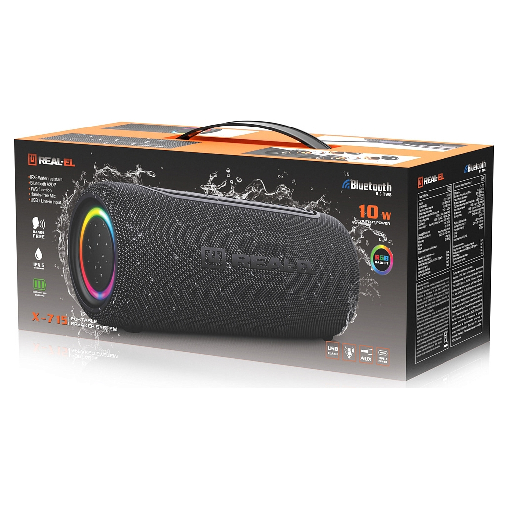 Акустична система REAL-EL X-715 (EL121600027) - зображення 12