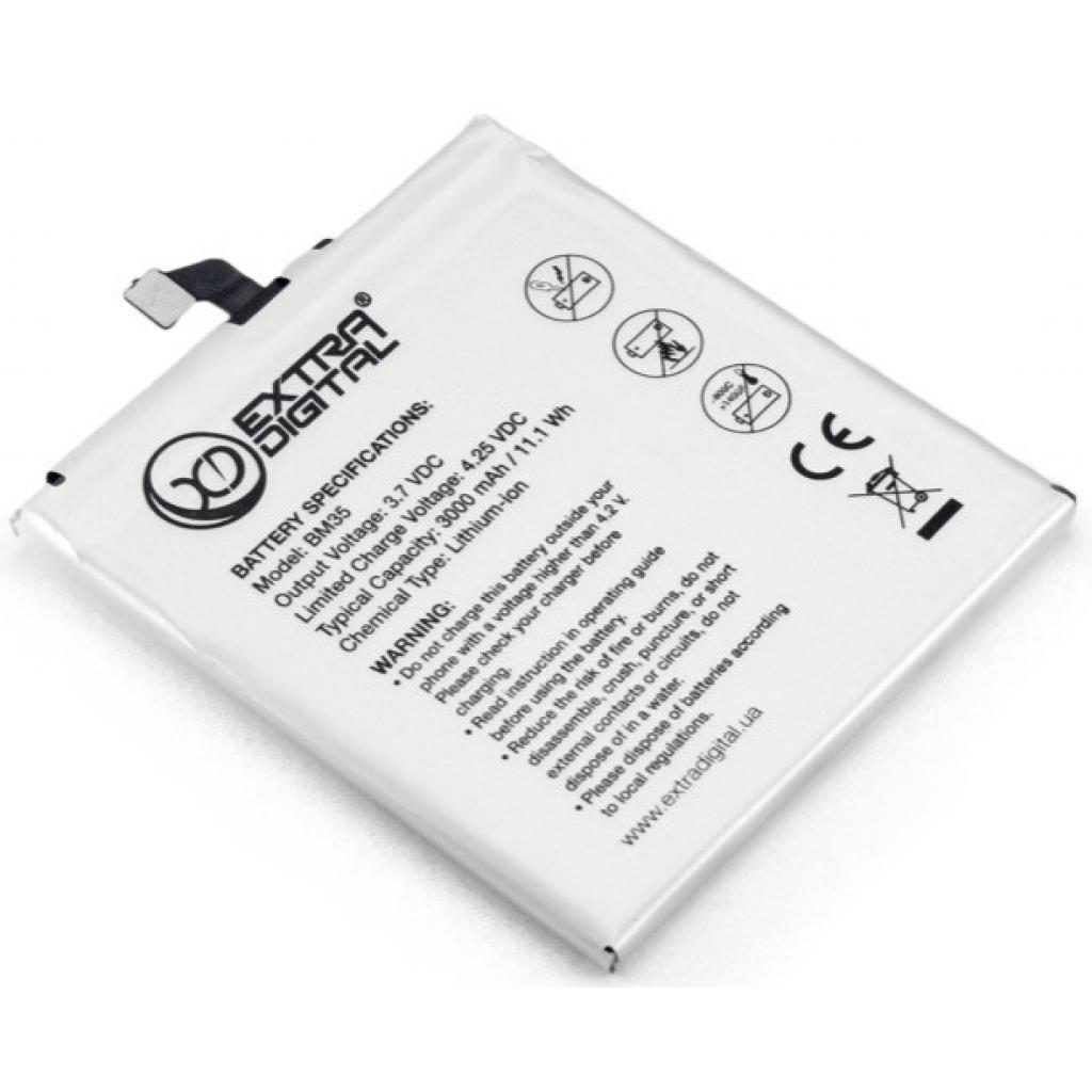 Акумуляторна батарея Extradigital Xiaomi Mi 4c (BM35) 3000 mAh (BMX6443) - зображення 4