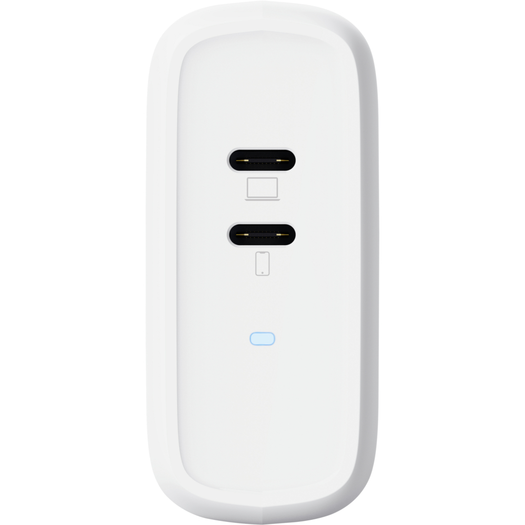 Зарядний пристрій Trust Maxo 65W 2xUSB-C PD white (25381_TRUST) - зображення 5