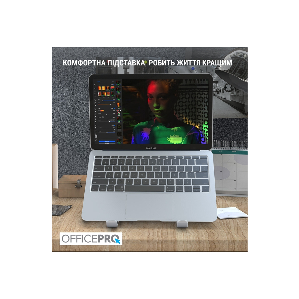 Підставка до ноутбука OfficePro LS320S Silver (LS320S) - зображення 9