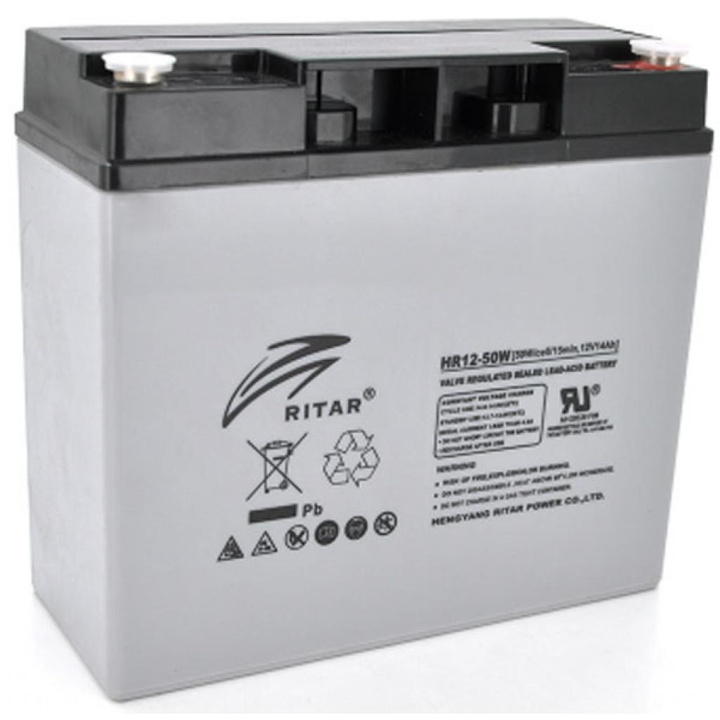Батарея до ДБЖ Ritar 12V 14 Ah (HR1250W) - зображення 1