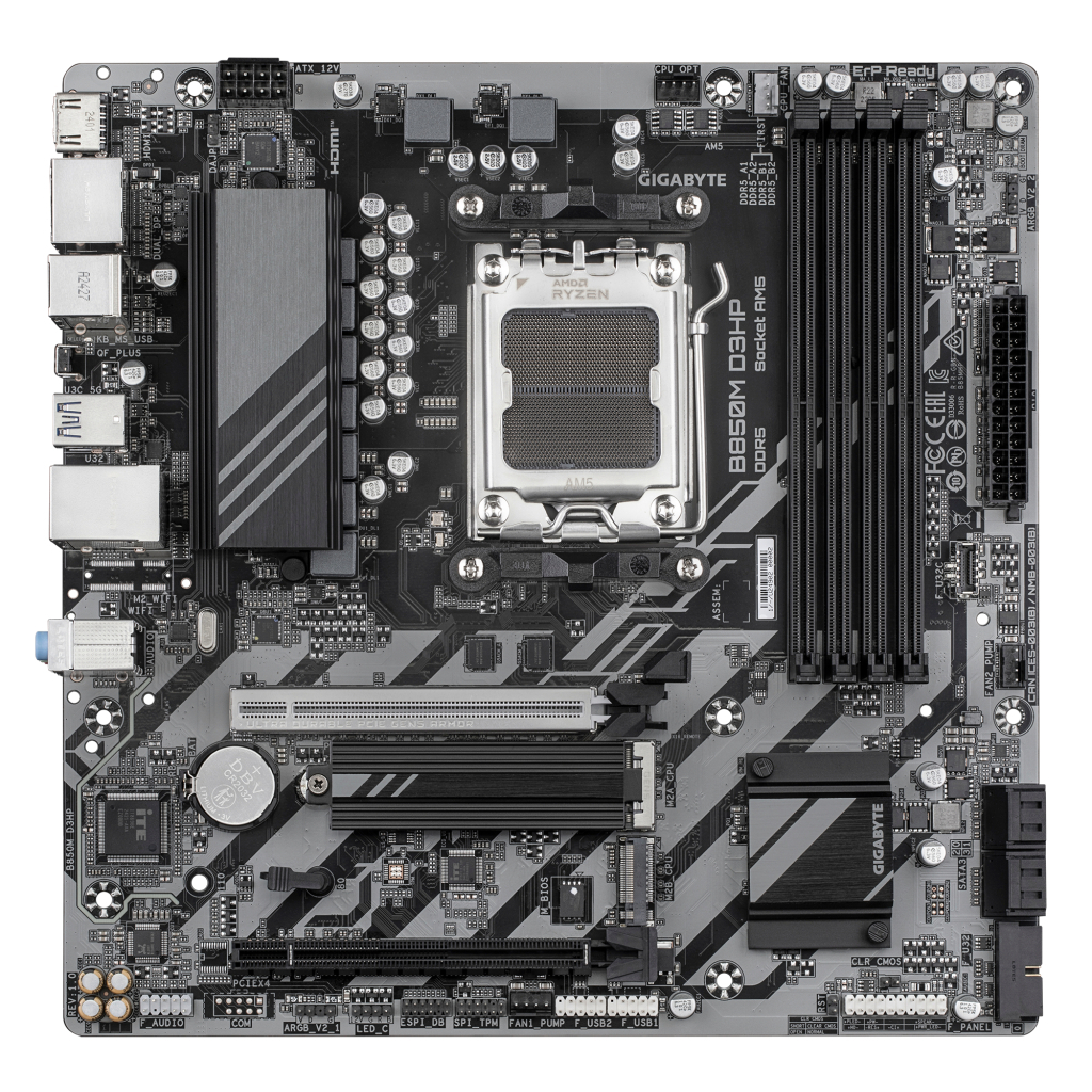 Материнська плата GIGABYTE B850M D3HP - зображення 1