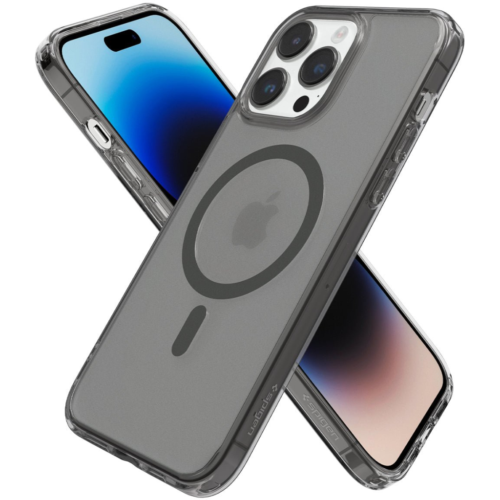 Чохол до мобільного телефона Spigen iPhone 14 Pro Ultra Hybrid MagFit Frost Black (ACS05586) - зображення 4
