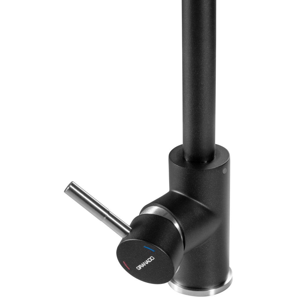 Змішувач GRANADO Oviedo LUX black shine (gz0201L) - зображення 5