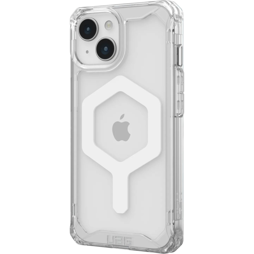 Чохол до мобільного телефона UAG Apple iPhone 15 Plyo Magsafe, Ice/White (114294114341) - зображення 5