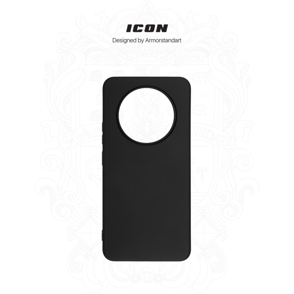 Чохол до мобільного телефона Armorstandart ICON Realme 12+ Black (ARM74765) - зображення 3