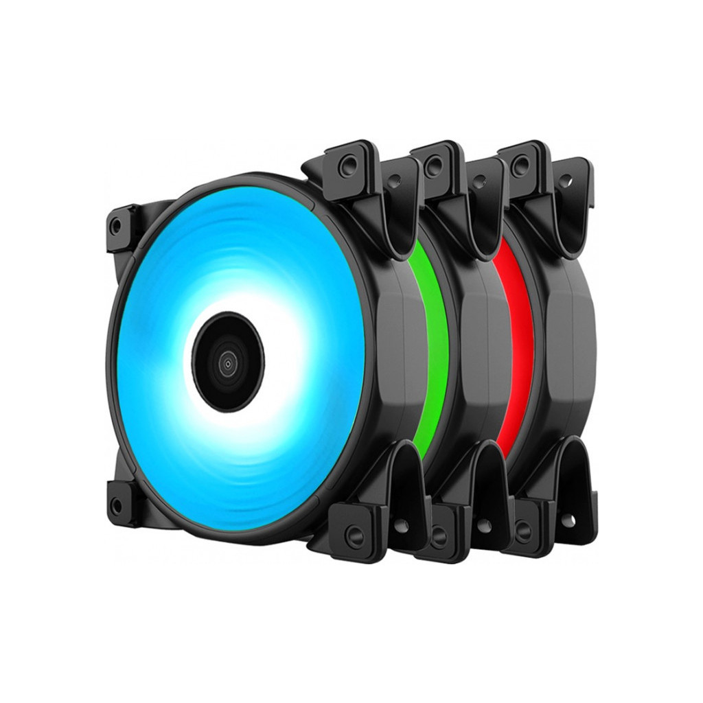 Кулер до корпусу PcCooler HALO 3-in-1 RGB KIT - зображення 2