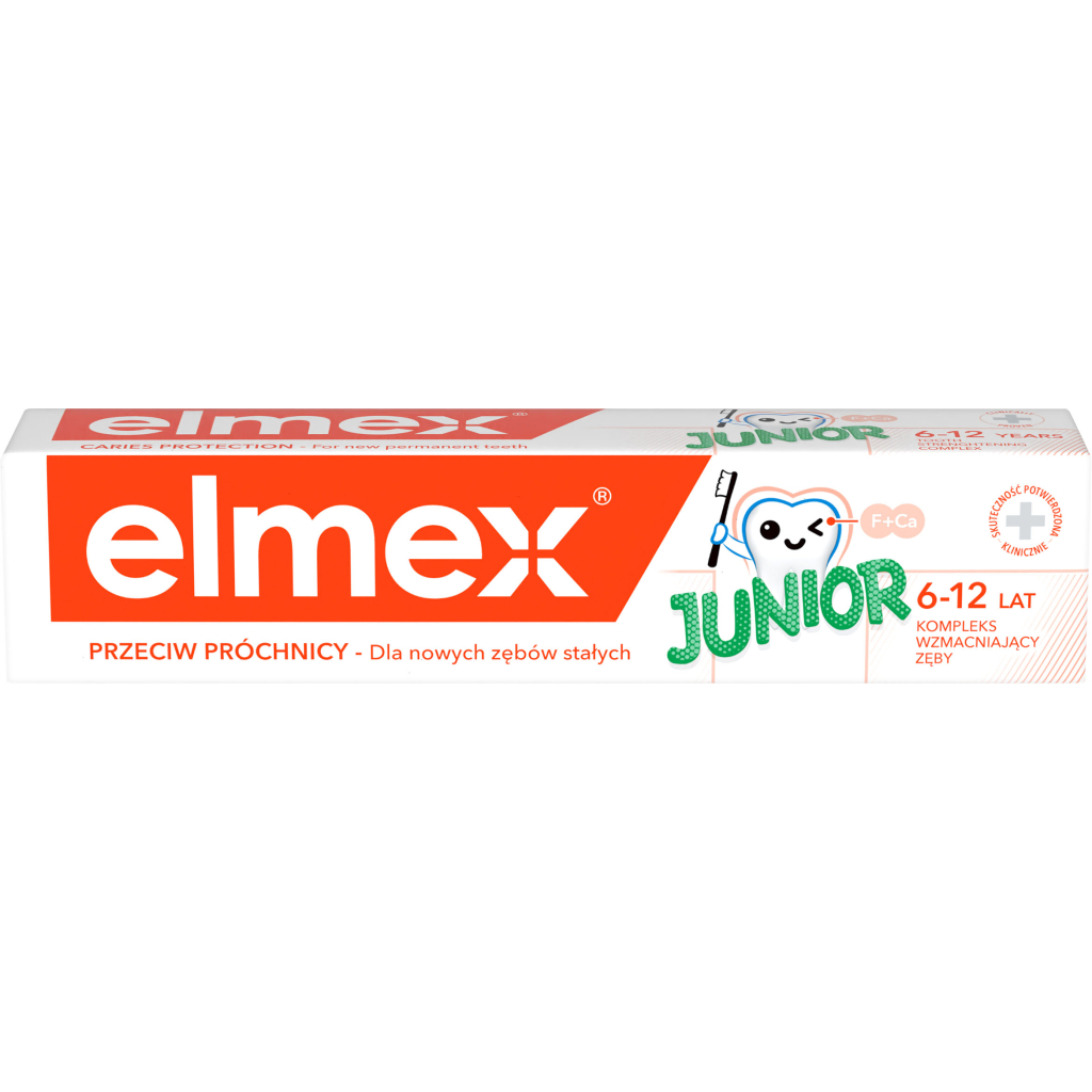 Дитяча зубна паста Elmex Junior від 6 до 12 років 75 мл (4007965560606) - изображение 3