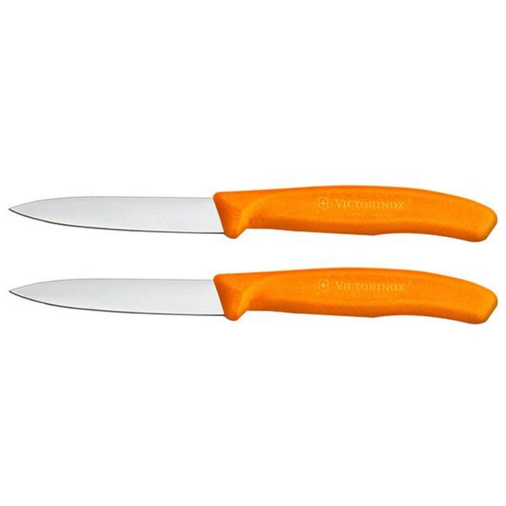 Набір ножів Victorinox SwissClassic, 8см, 2шт. в блистере, оранжевые (6.7606.L119B) - зображення 2
