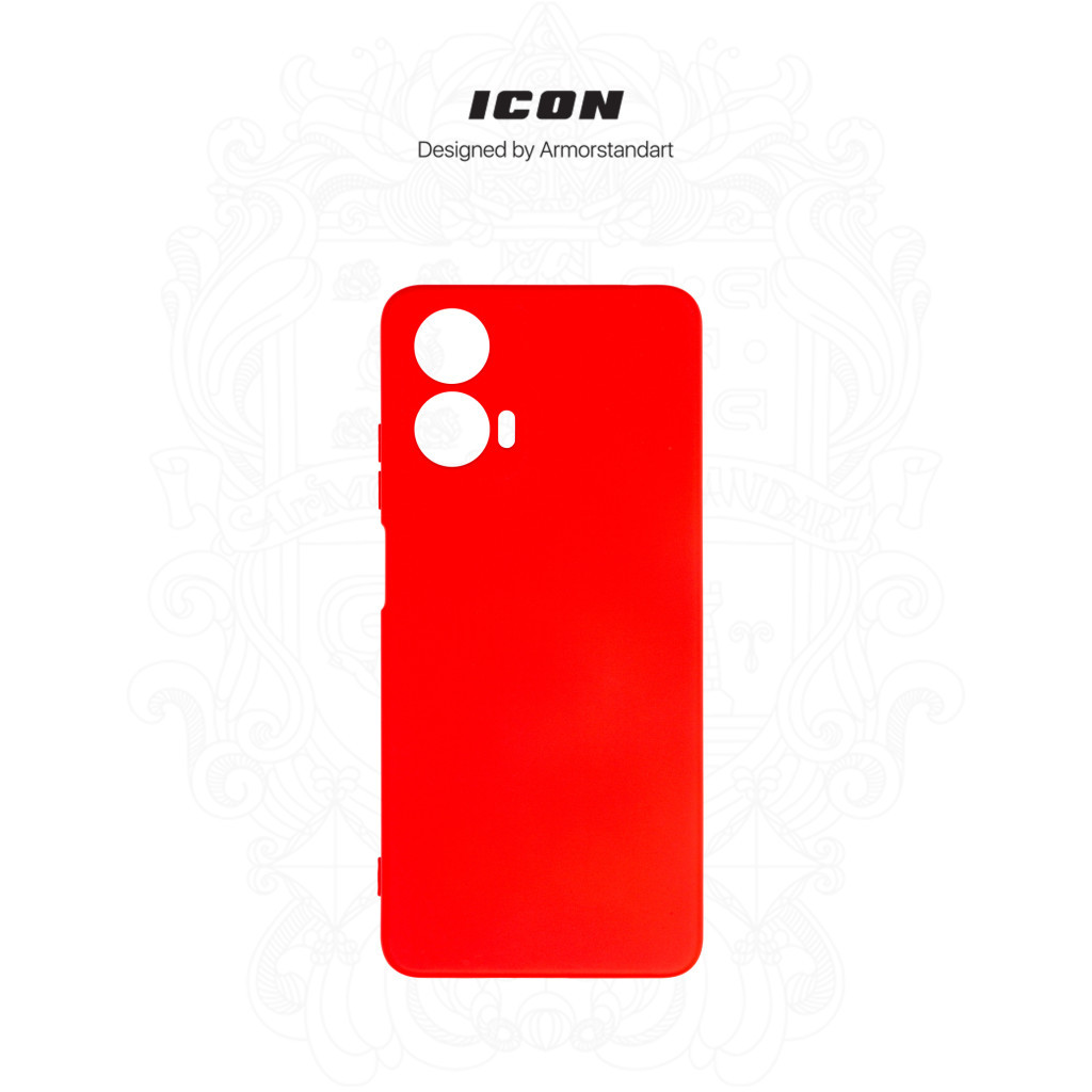 Чохол до мобільного телефона Armorstandart ICON Case Motorola G24 Camera cover Red (ARM74302) - зображення 3