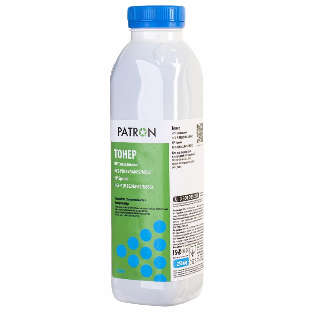 Тонер Patron HP CLJ CP1025/1215, M252/452/552, Special, CYAN, 250 g (PN-HCS-P-C-250) - зображення 2