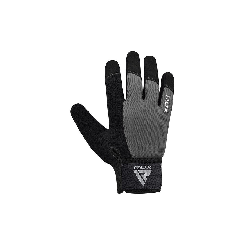 Рукавички для фітнесу RDX W1 Full Finger Plus Grey S (WGA-W1FG-S+) - зображення 2