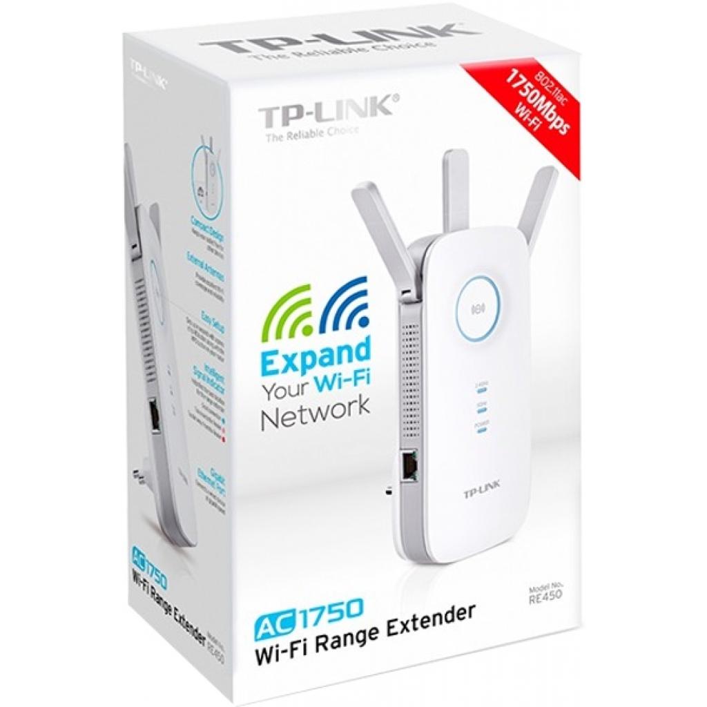 Ретранслятор TP-Link RE450 AC1750, 1хGE LAN (RE450) - зображення 4
