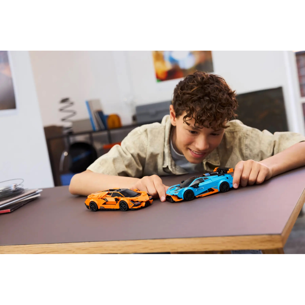 Конструктор LEGO Speed Champions Lamborghini Revuelto та Huracan STO (77238) - зображення 8