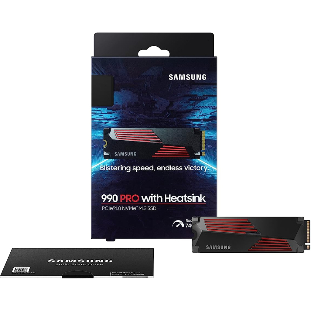 Накопичувач SSD M.2 2280 2TB 990 PRO with Heatsink Samsung (MZ-V9P2T0GW) - зображення 3