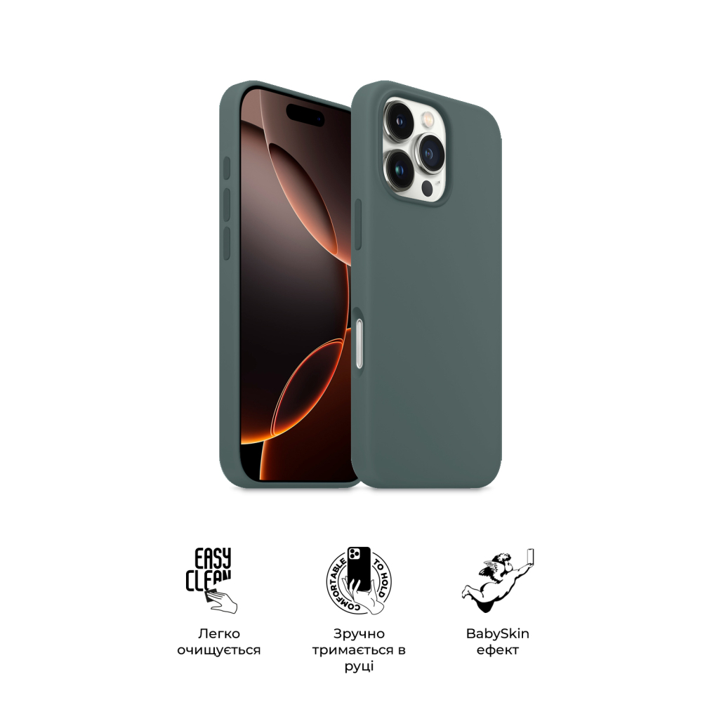 Чохол до мобільного телефона Armorstandart ICON2 MagSafe Apple iPhone 16 Pro Lake Green (ARM81318) - зображення 3