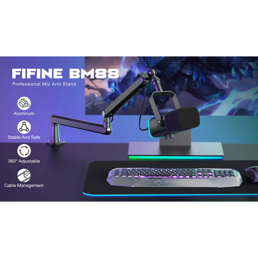 Стійка для мікрофону Fifine BM88 - зображення 4