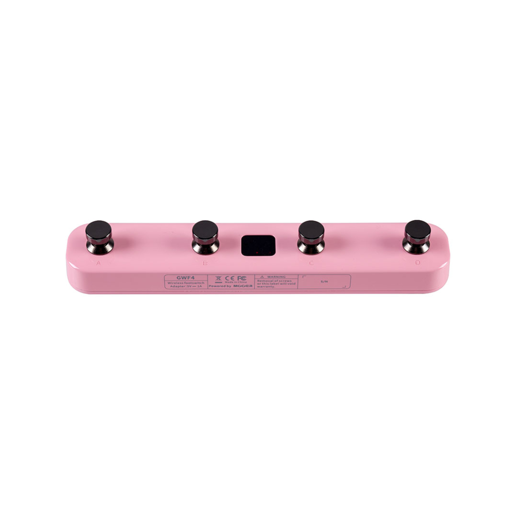 Футконтролер Mooer GWF4 Wireless Footswitch Pink - зображення 3