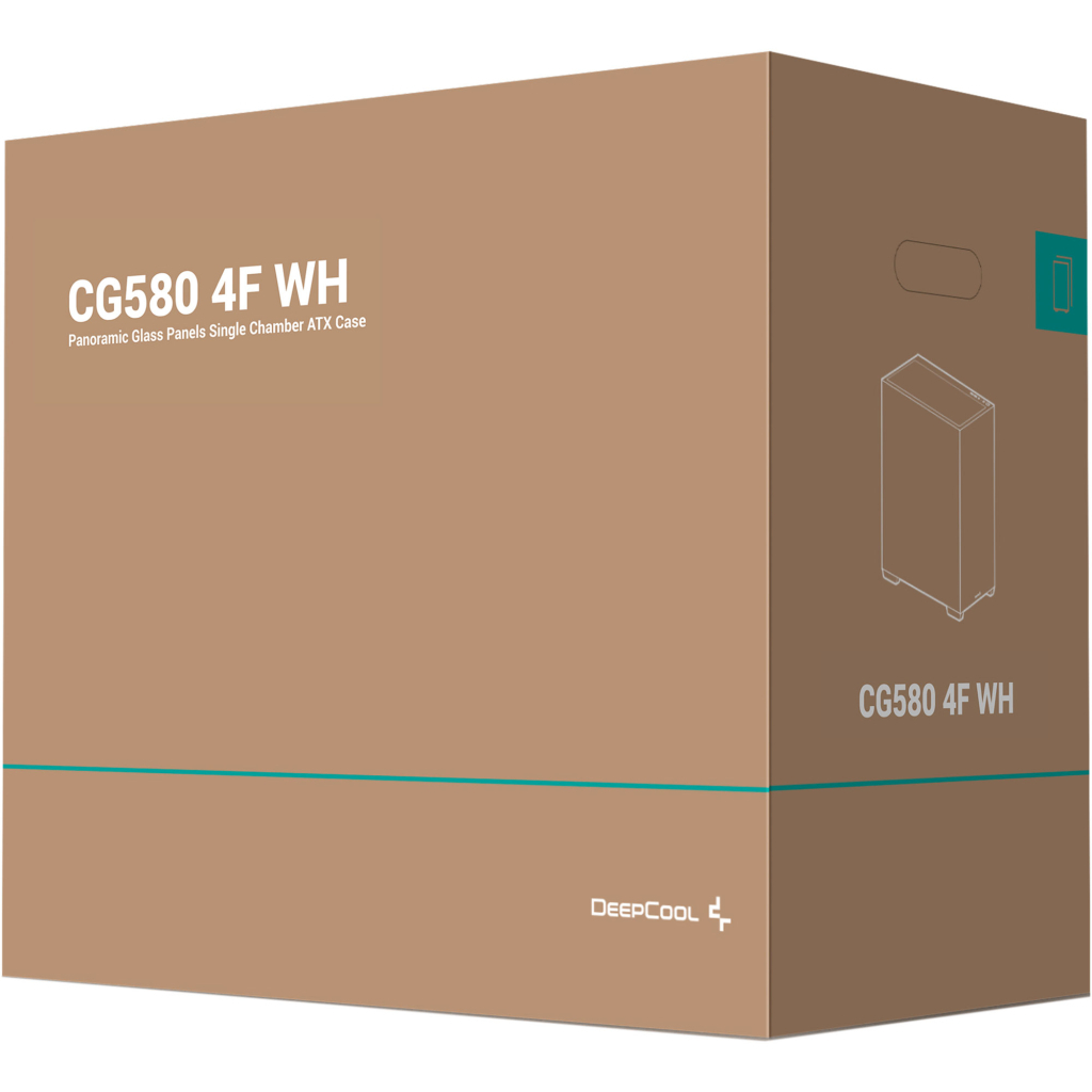 Корпус Deepcool CG580 4F White (R-CG580-WHADA4-G-1) - зображення 12
