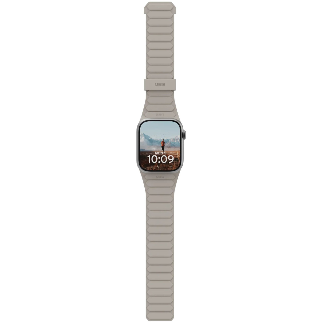 Ремінець до смарт-годинника UAG для Apple Watch Ultra 2/Ultra-49-45-44-42mm, Pathfinder, Black/Titanium (194161114036) - изображение 2