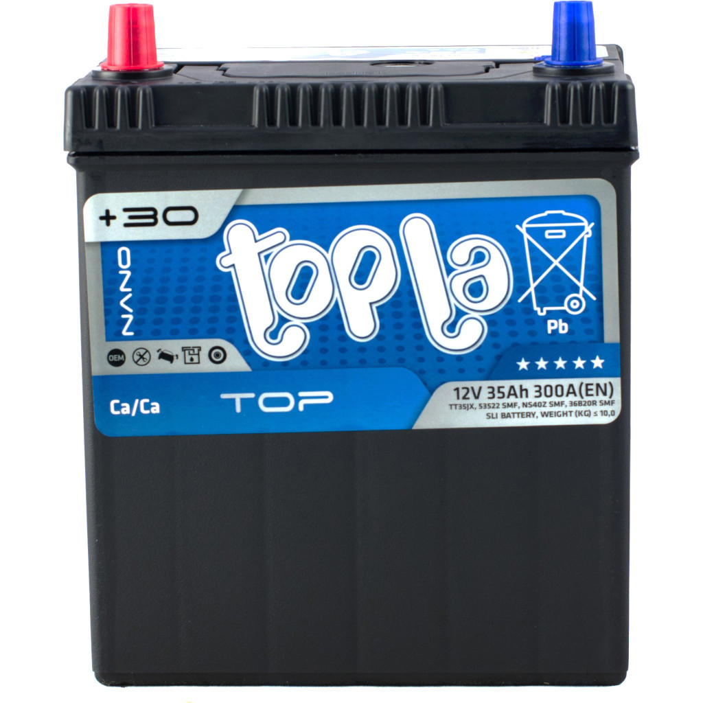 Акумулятор автомобільний Topla 35 Ah/12VTop/Energy (118 935) - зображення 1