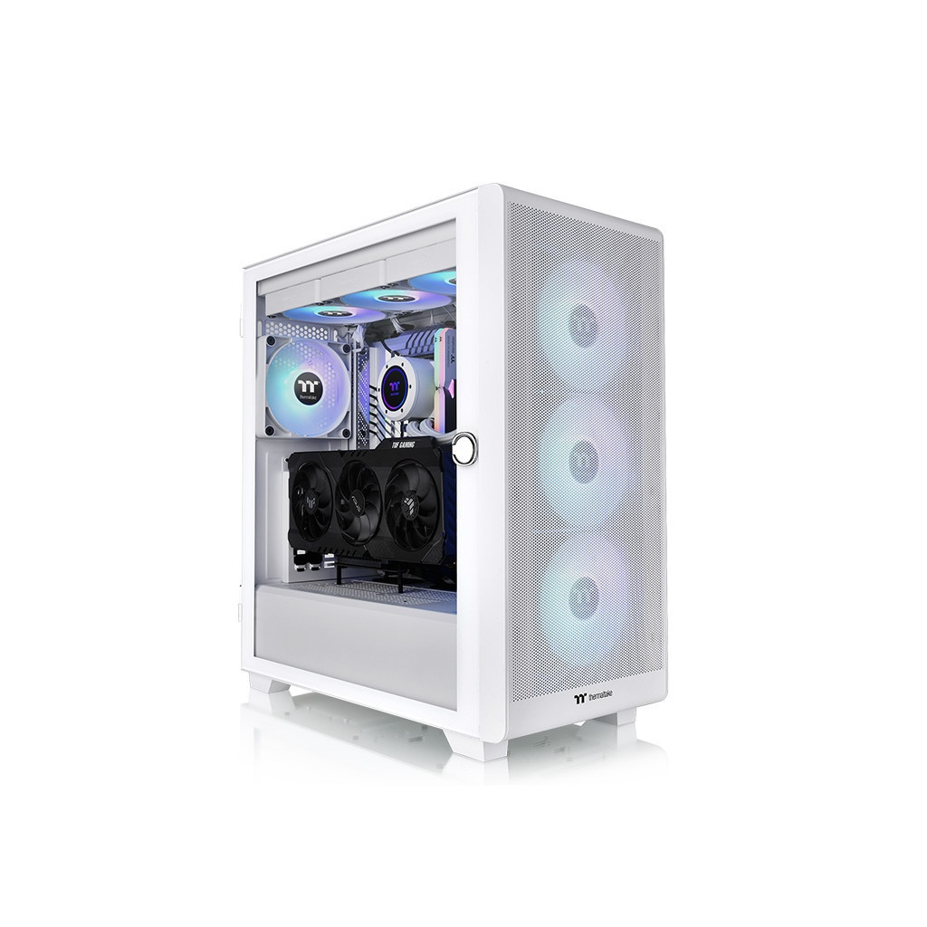 Корпус ThermalTake S250 TG ARGB Snow (CA-1Y6-00M6WN-00) - зображення 1