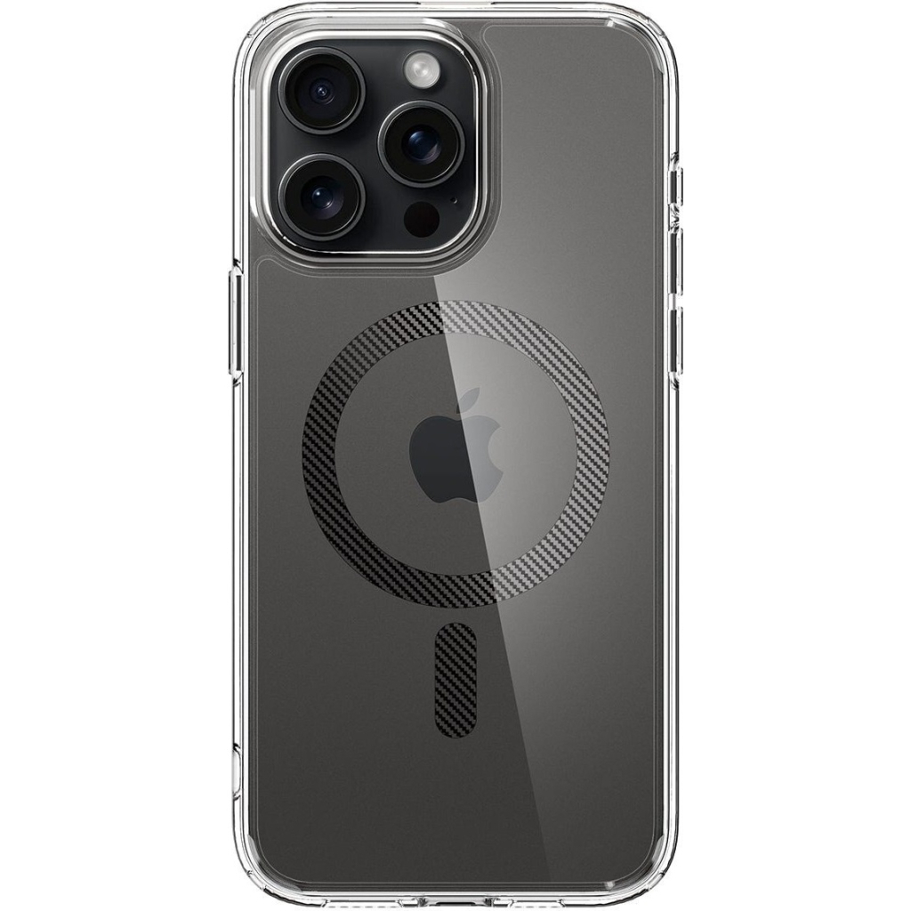 Чохол до мобільного телефона Spigen Apple iPhone 15 Pro Max Ultra Hybrid MagFit Carbon Fiber (ACS06578) - зображення 1