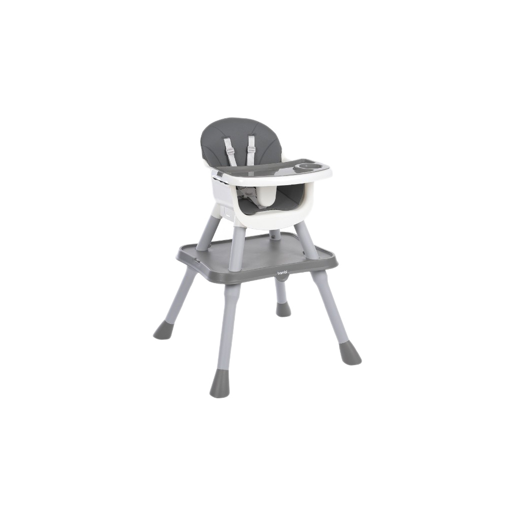 Стілець для годування Bambi M 5672-11 grey - зображення 1