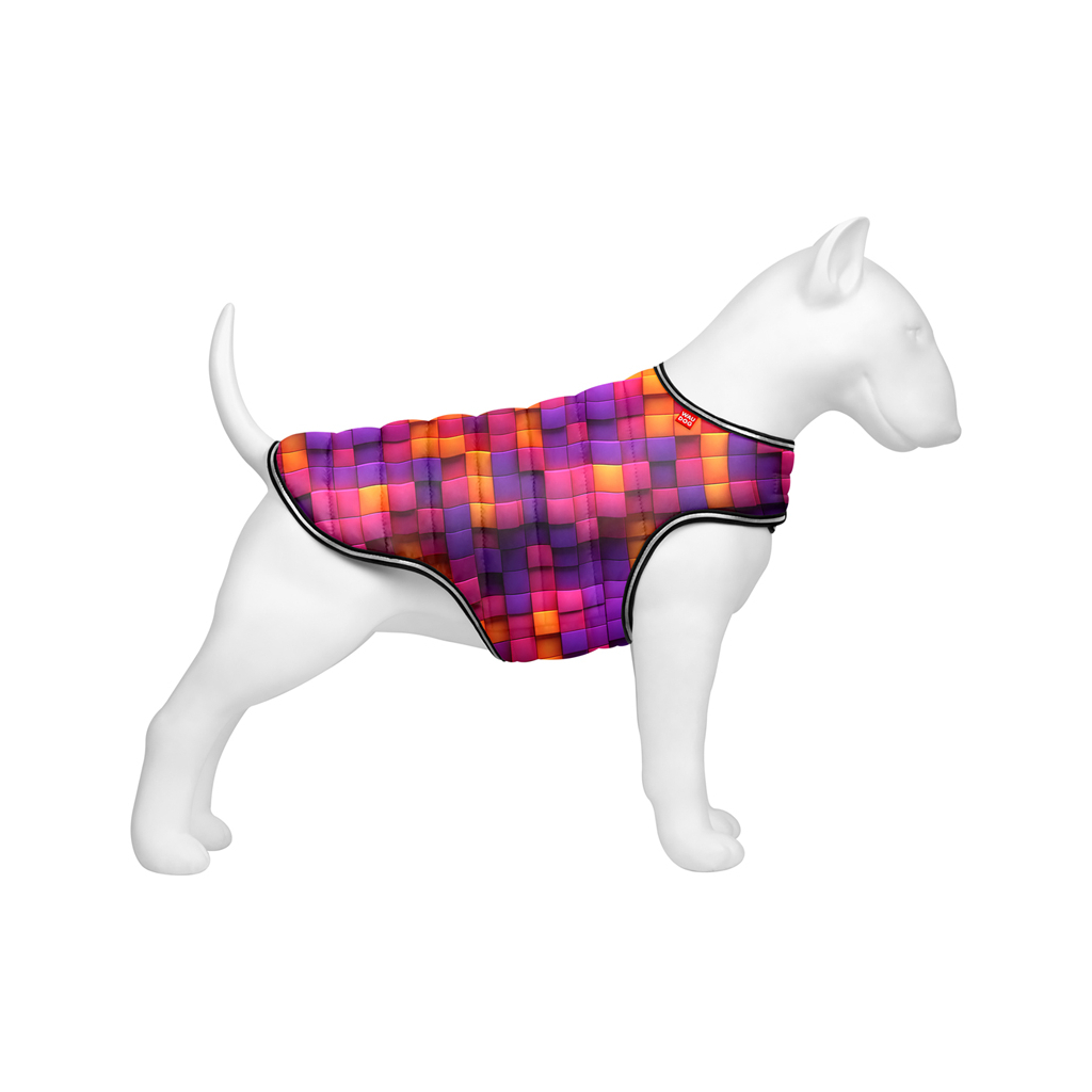Курточка для тварин WAUDOG Clothes Накидка Куби 3Д S (503-4057) - зображення 1