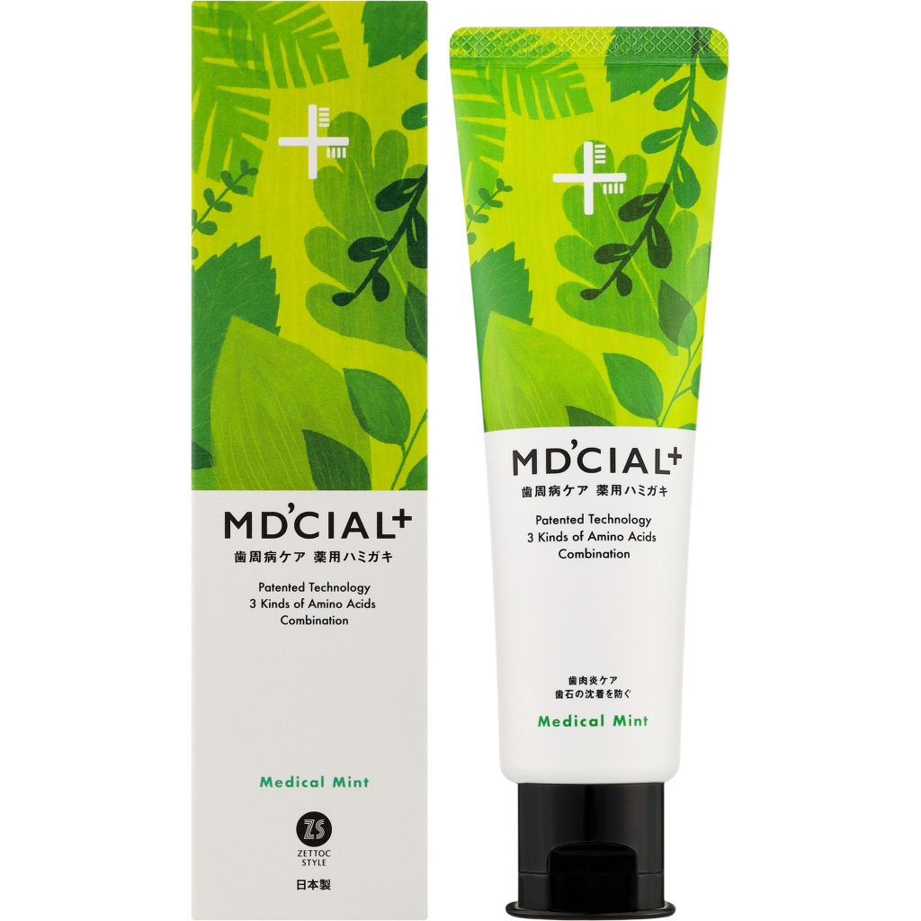 Зубна паста Zettoc Md'cial+ Mint Toothpaste 100 г (4582118954483) - зображення 1