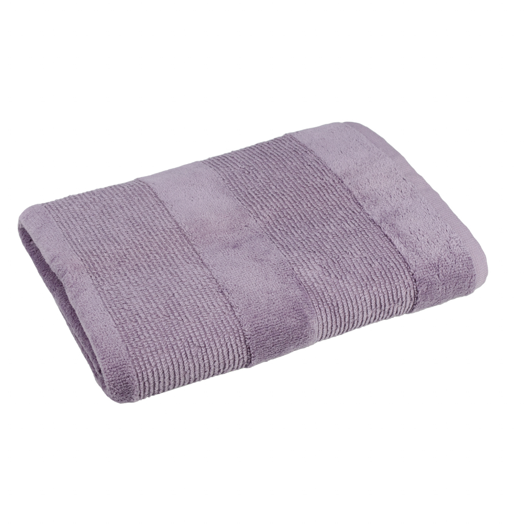 Рушник Home Line махровий Рів'єра фіолетовий 50х90 см (147619) - зображення 1