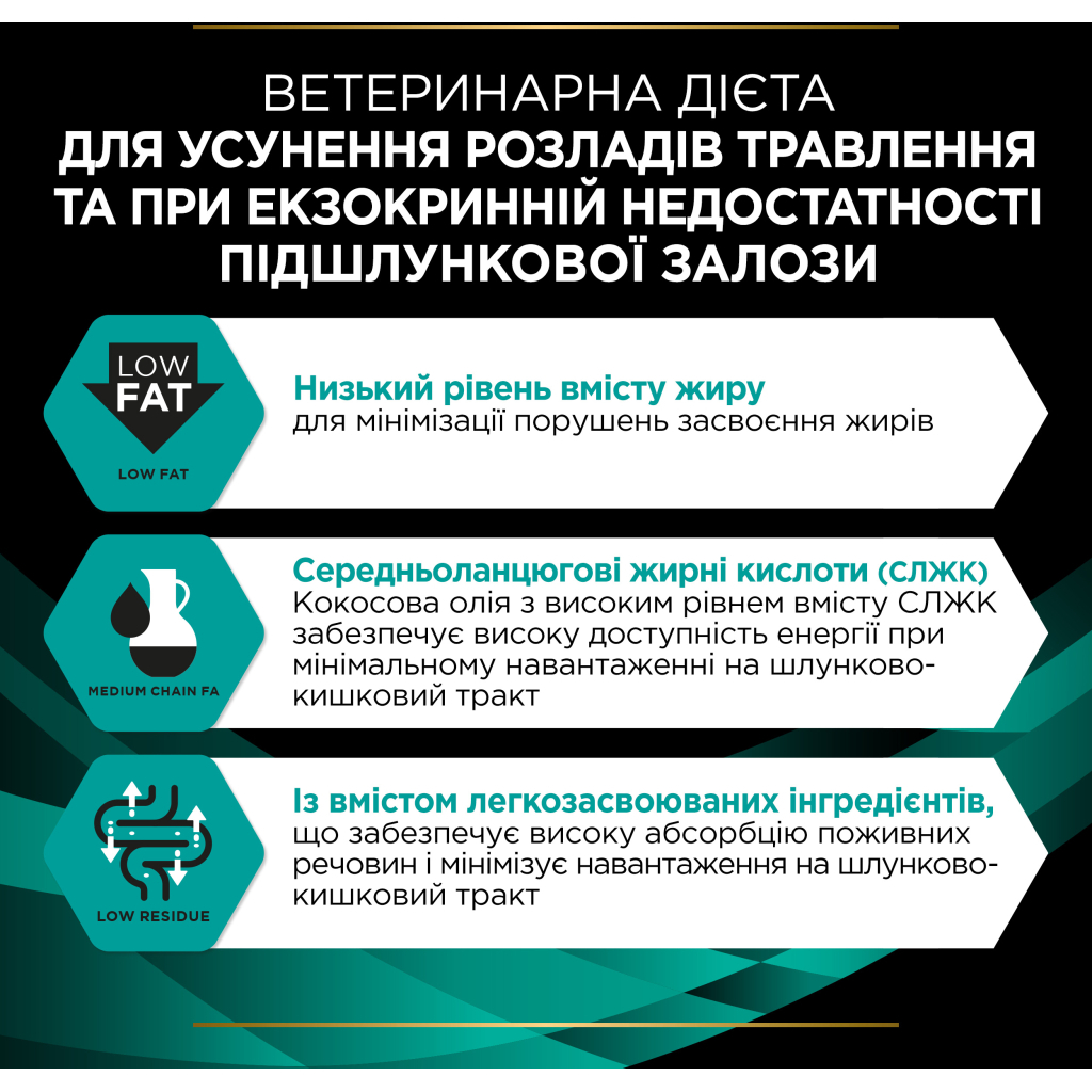 Вологий корм для собак Purina Pro Plan Veterinary Diets EN Gastrointestinal Мус при розладах травлення 195 г (7613287858047) - зображення 4