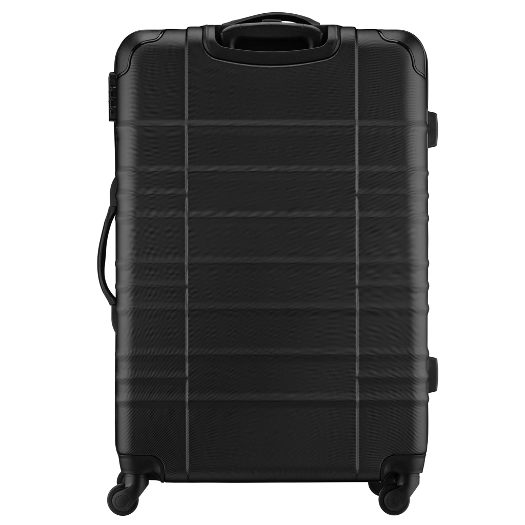 Валіза Wenger Amplar, велика, пластик, 4 колеса, чорна (653140) - зображення 5