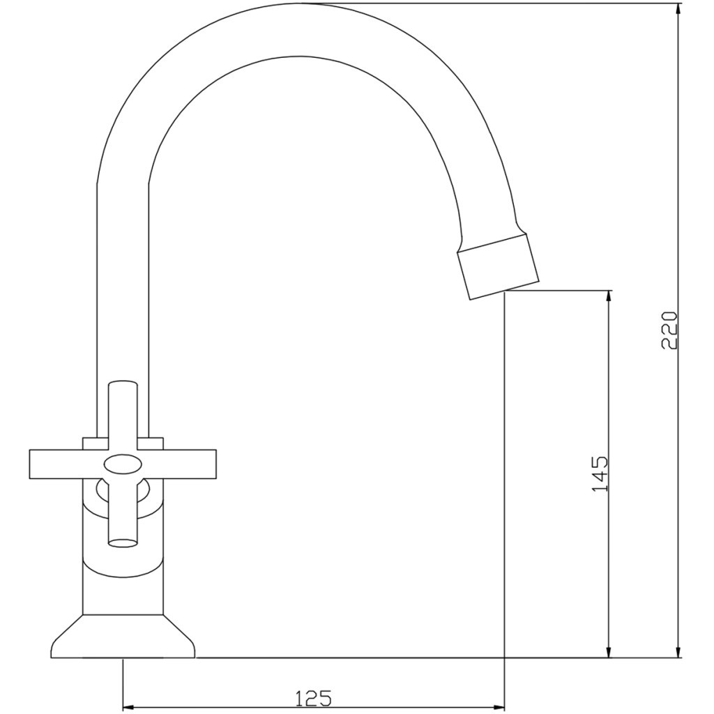 Змішувач Kroner Aller-C010 - зображення 6