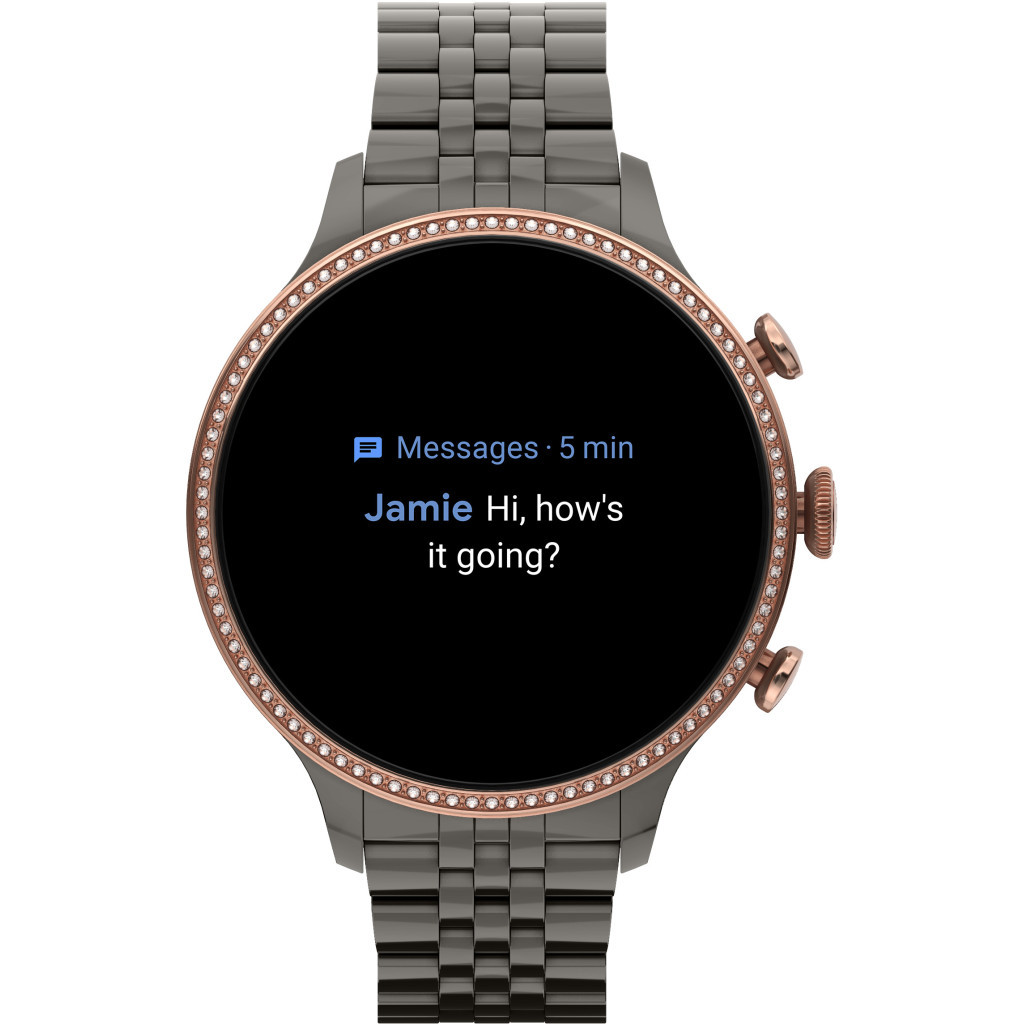 Смарт-годинник Fossil Gen 6 Gunmetal Stainless Steel (FTW6078) - зображення 4