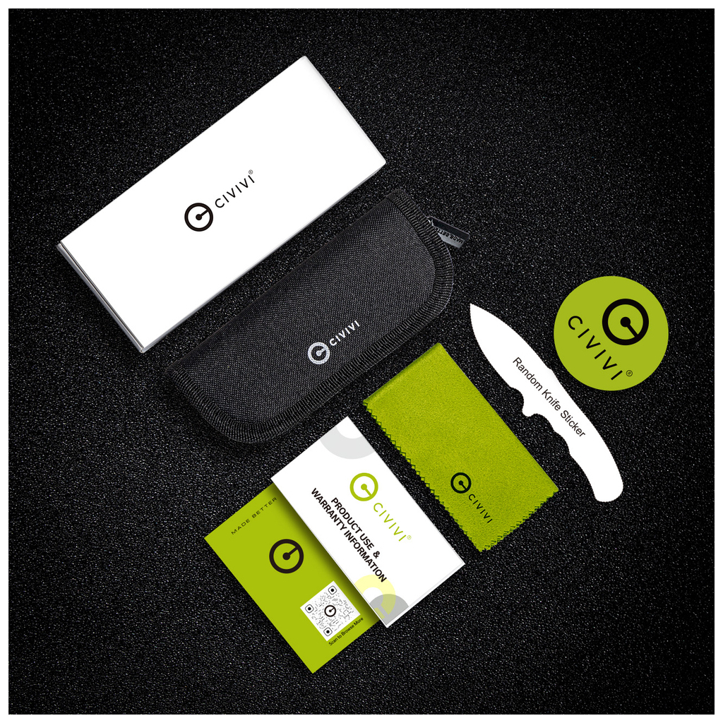 Ніж Civivi Neurohaptic, G10/Carbon, Damascus (C23080-DS1) - зображення 11